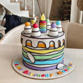 3D RAINBOW CAKE