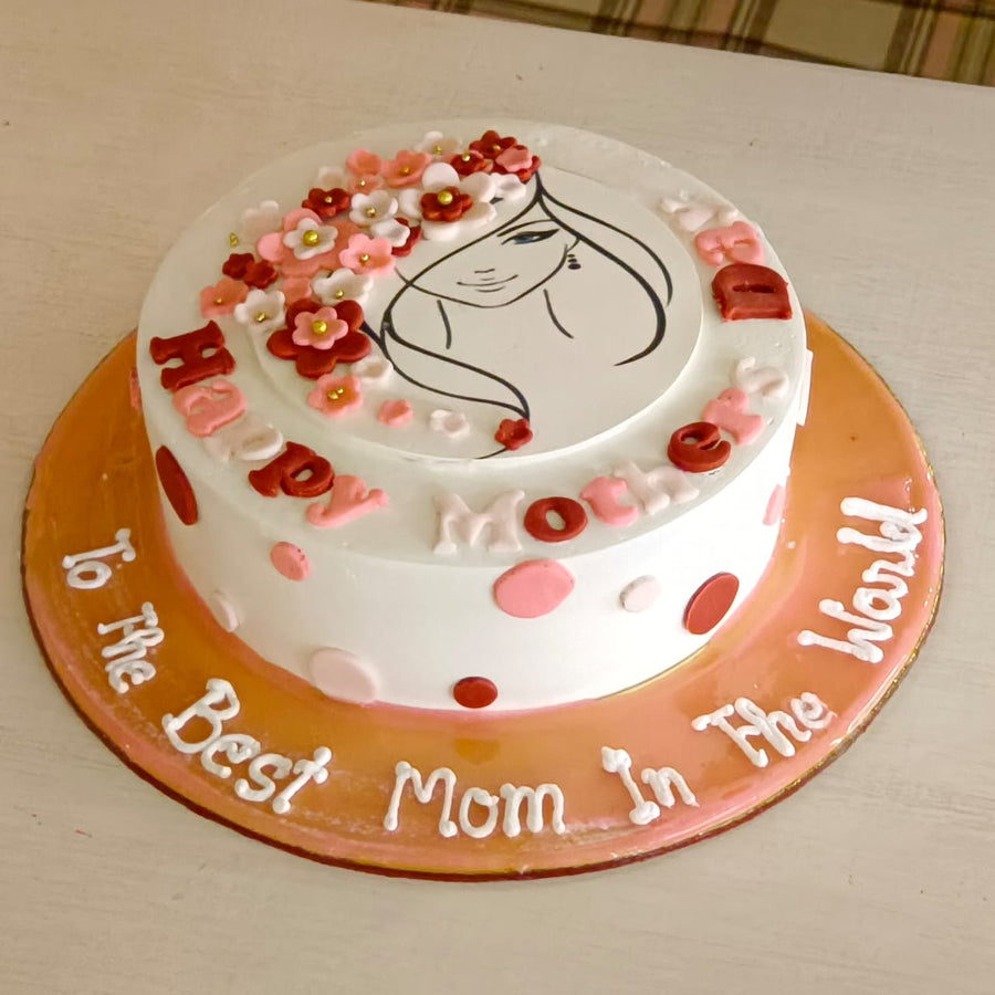 Mother Day Special Cake