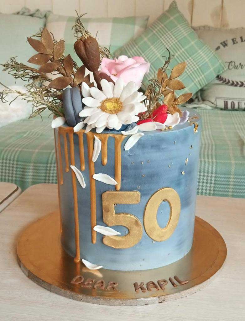 classic flower cake