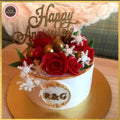 WINTER ROSE CAKE